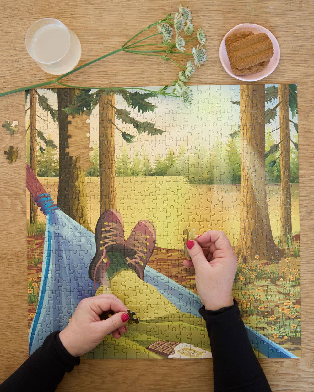 HIKING &amp; ME - Puslespill med 500 brikker