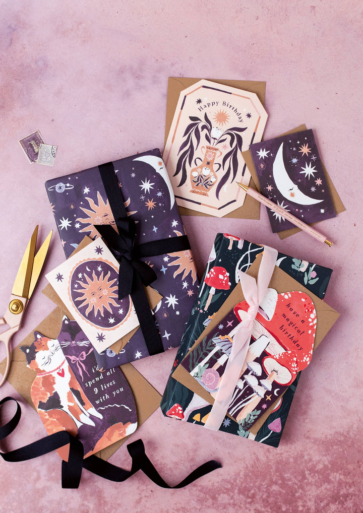 Smiling Sun - Lite kort