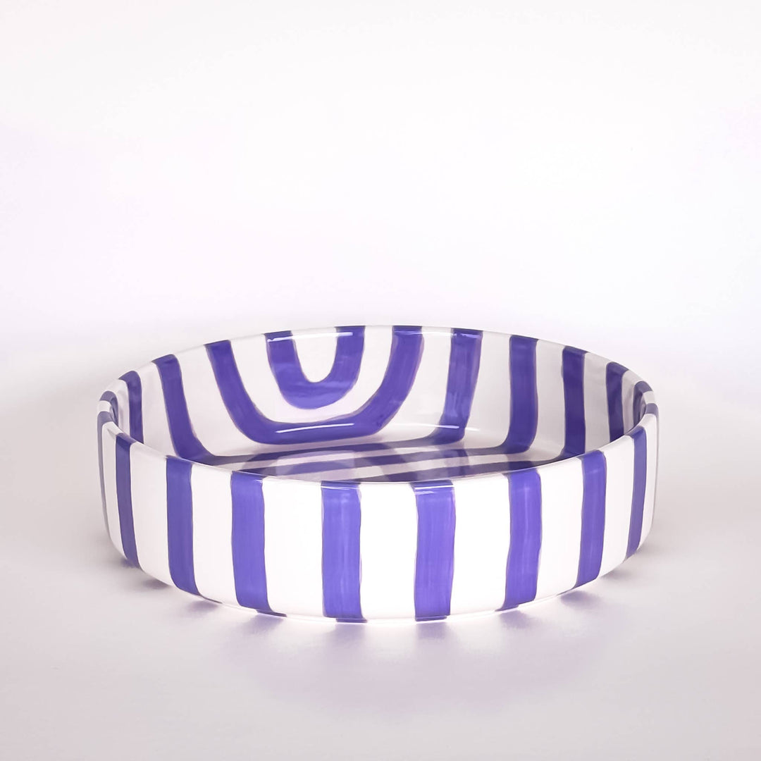 Stripes Bolle - Stor - palazzo purple