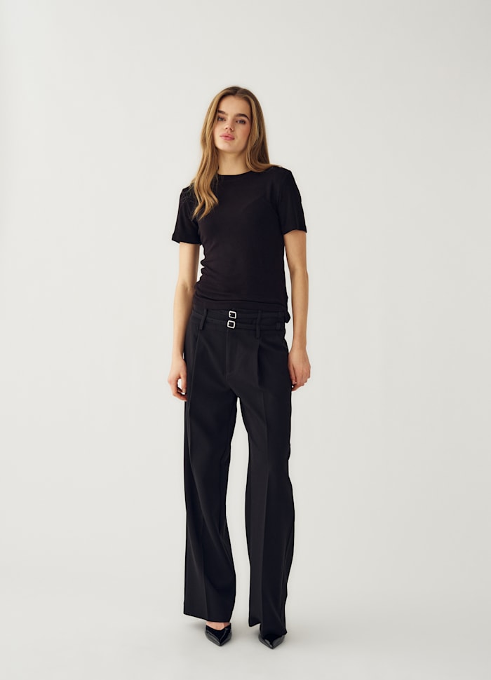 N-Darryl Hw Pants - Black