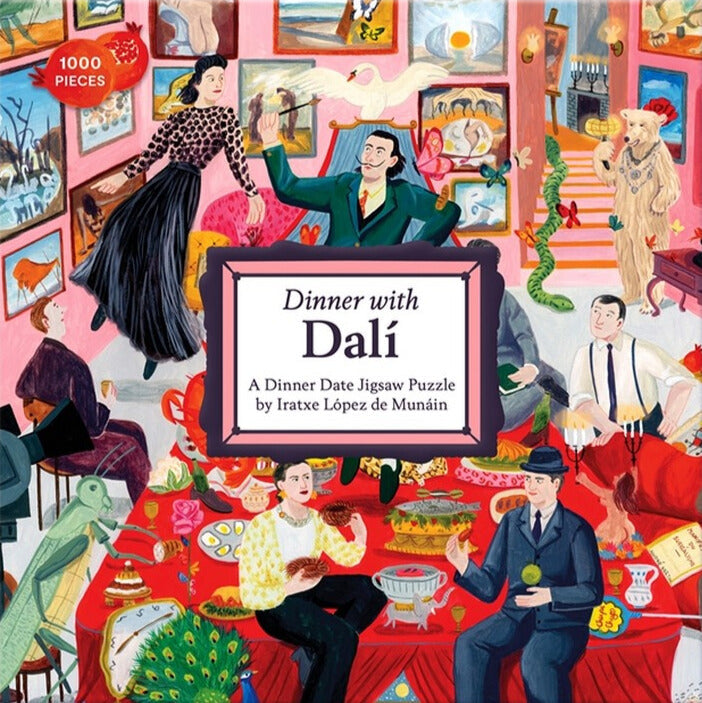Dinner with Dalí - Puslespill med 1.000 brikker