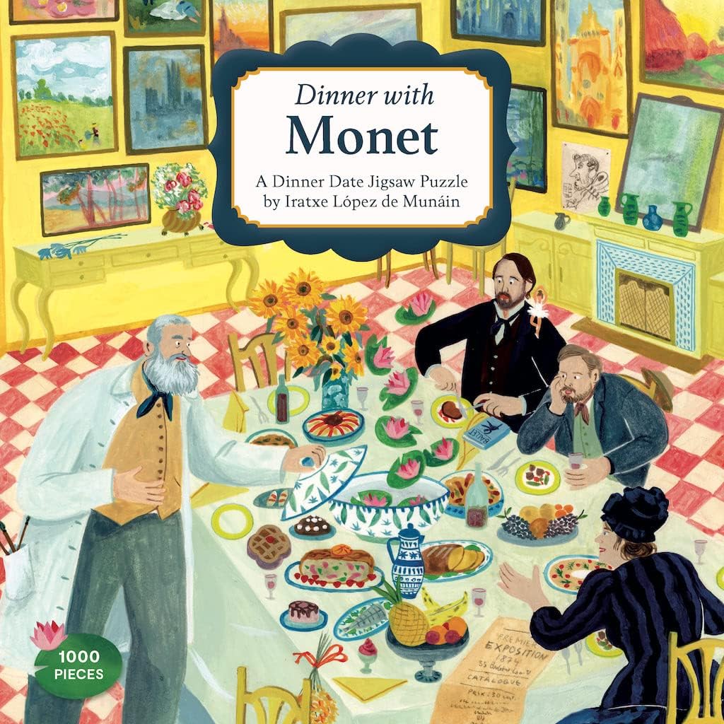 Dinner with Monet - Puslespill med 1.000 brikker