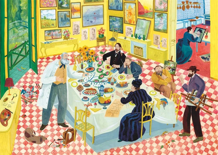 Dinner with Monet - Puslespill med 1.000 brikker
