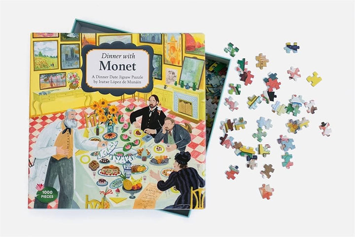 Dinner with Monet - Puslespill med 1.000 brikker
