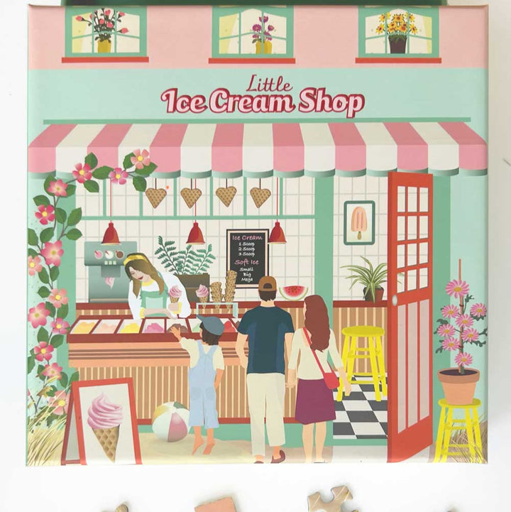 Little Ice Cream Shop- Puslespill med 150 brikker