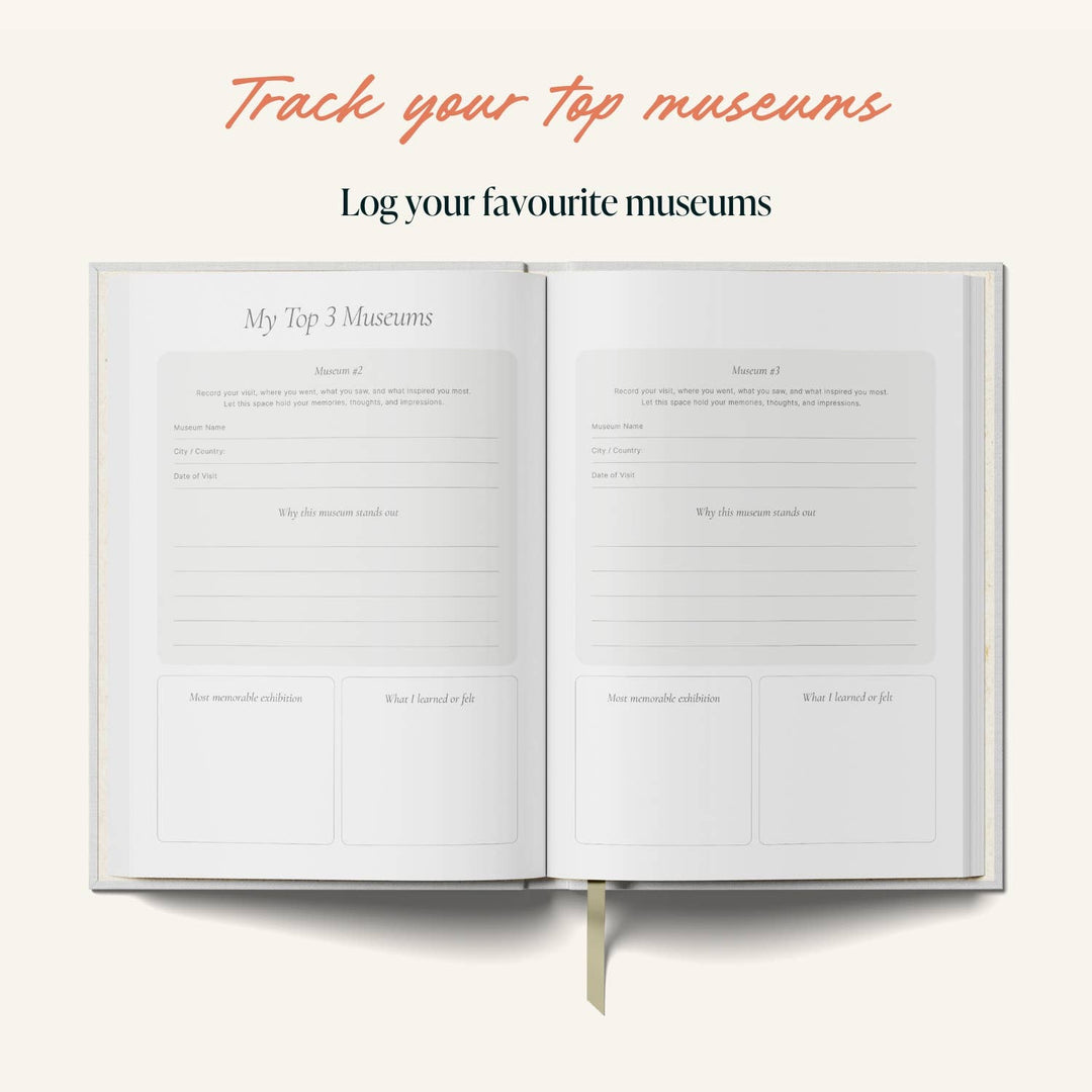 Museum Journal - Blue &amp; Pink