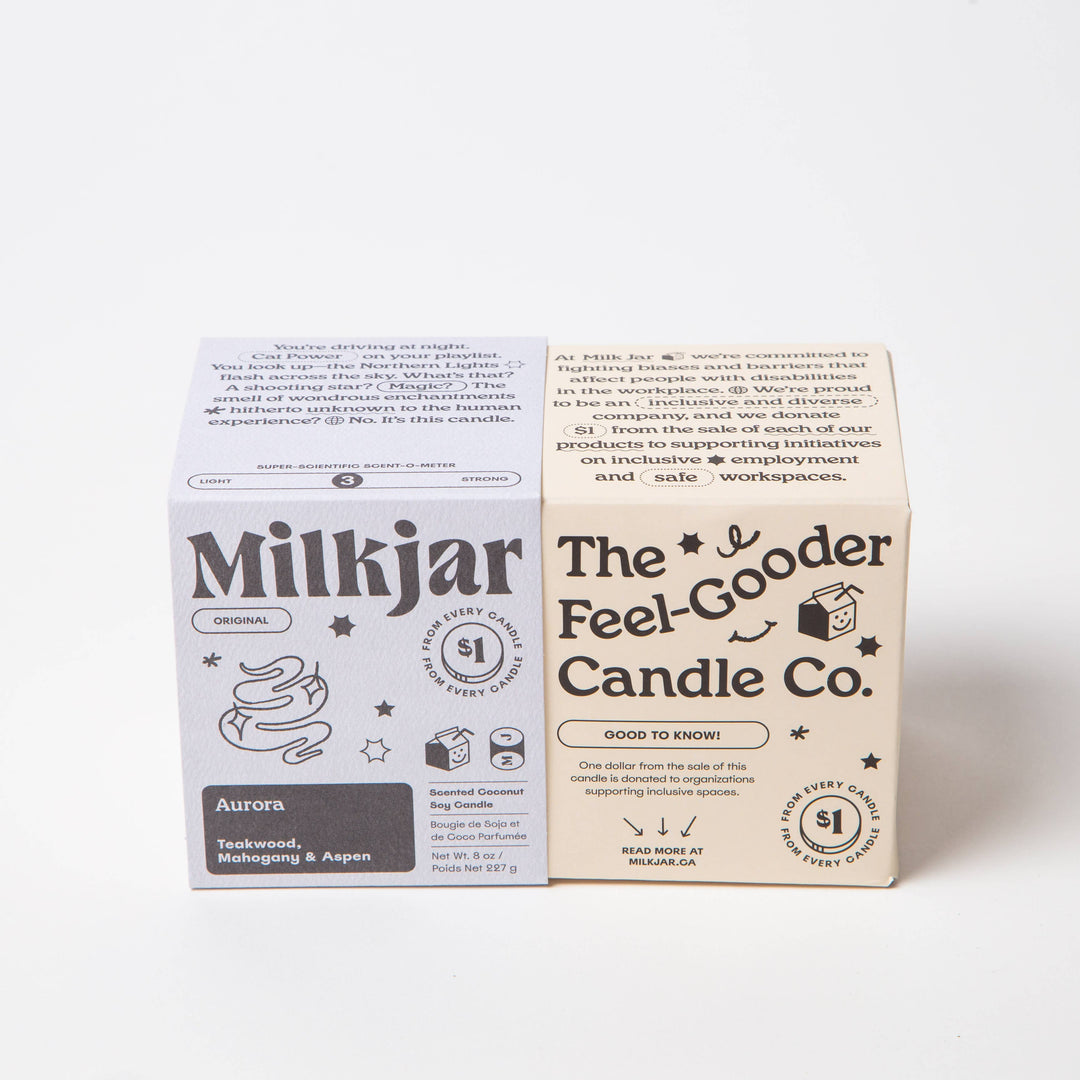 Aurora - Mahogany Teakwood &amp; Aspen - Coconut Soy Candle