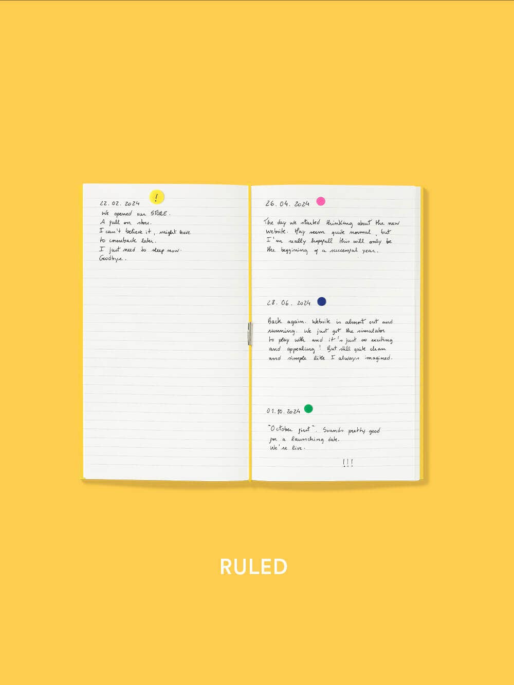 Notebook Refill -Linjert