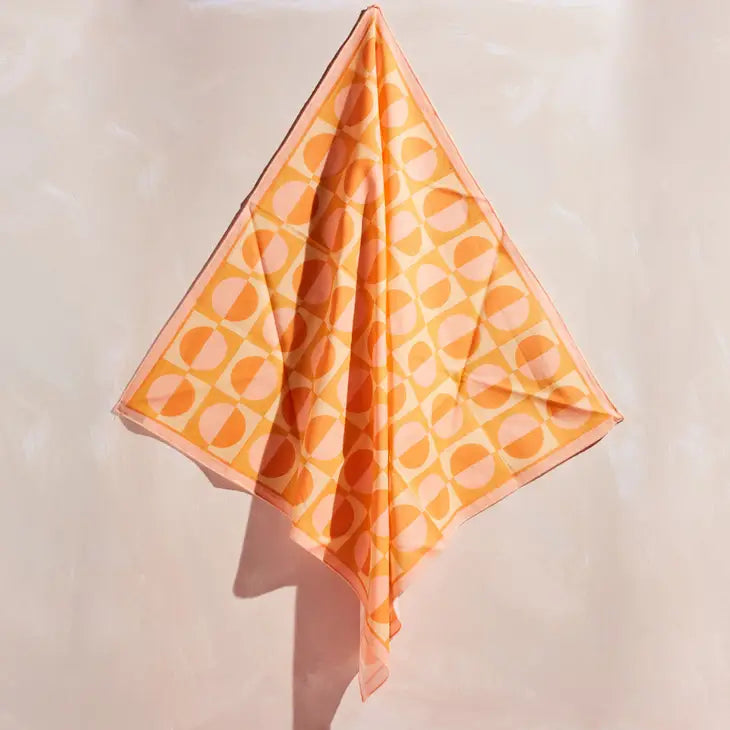 Soleil Bandana in Pink &amp; Orange