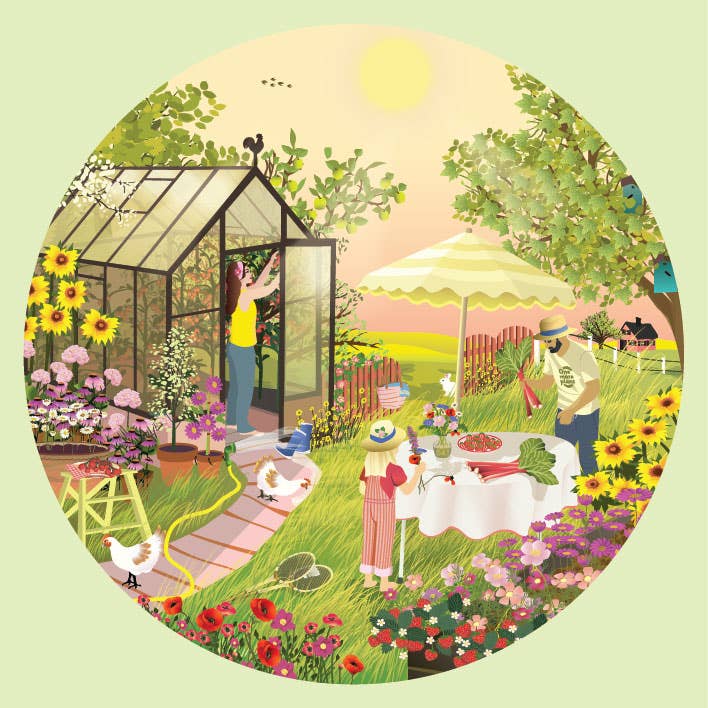 SUMMER FEELING - Puslespill med 1000 brikker