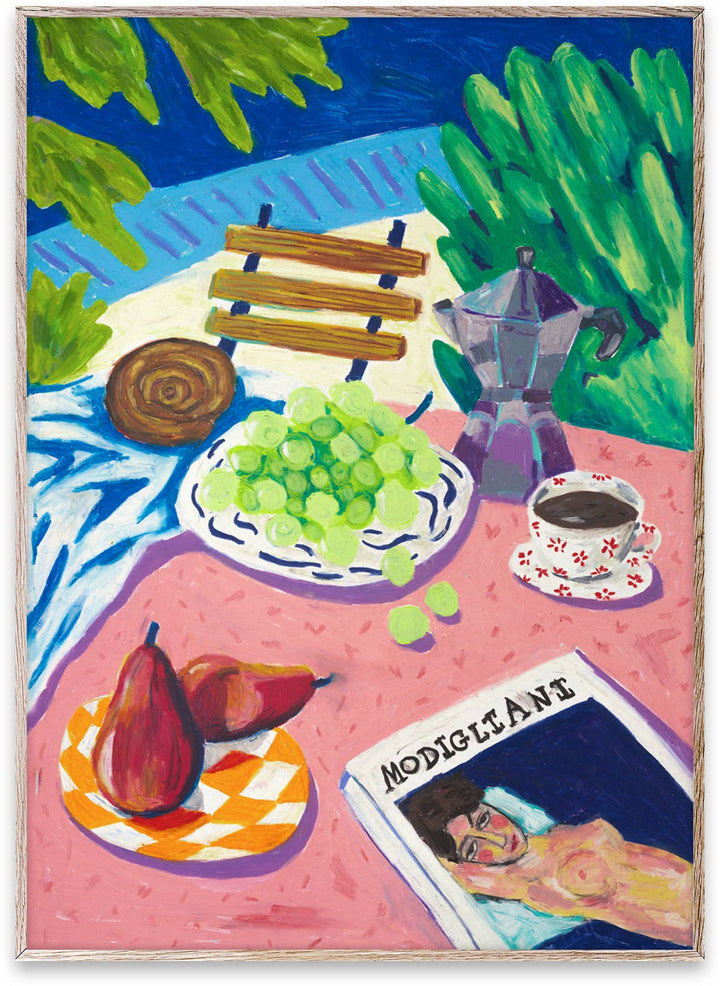 Plakat - Modigliani in the Garden
