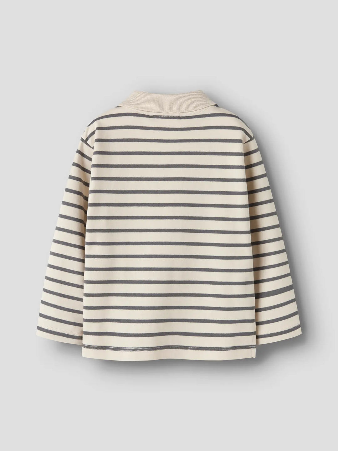 Nmmlimia Ls Loose Polo Top Lil - Turtledove Poppy Seed