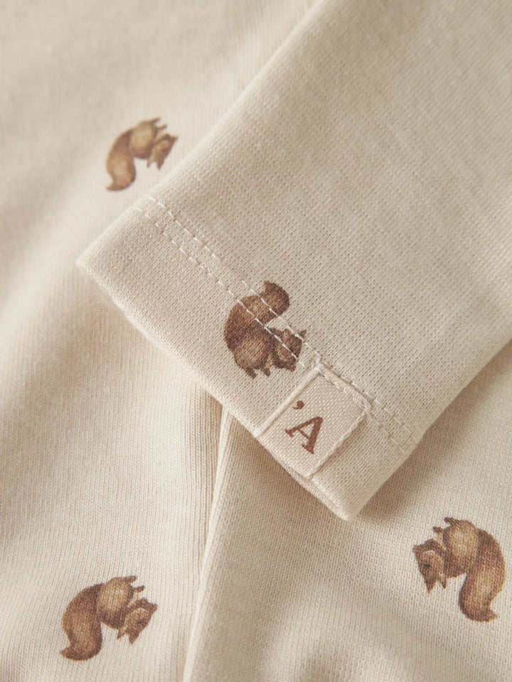 Nbnlayo Kim Slim Leggings Lil Noos - Turtledove Squirrel