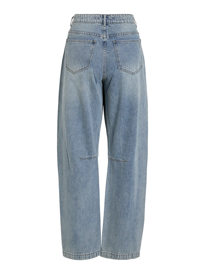 Routiana Rw Fl Wf Jeans - Light Blue Denim Dull Gold