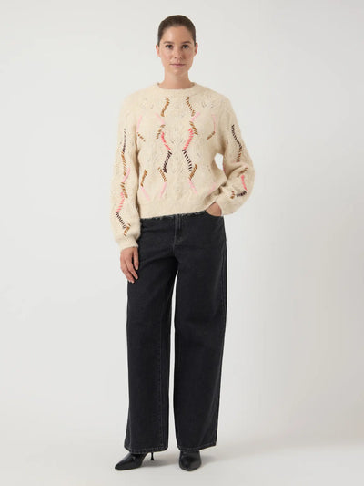 YASGabbi Ls Knit Pullover S.