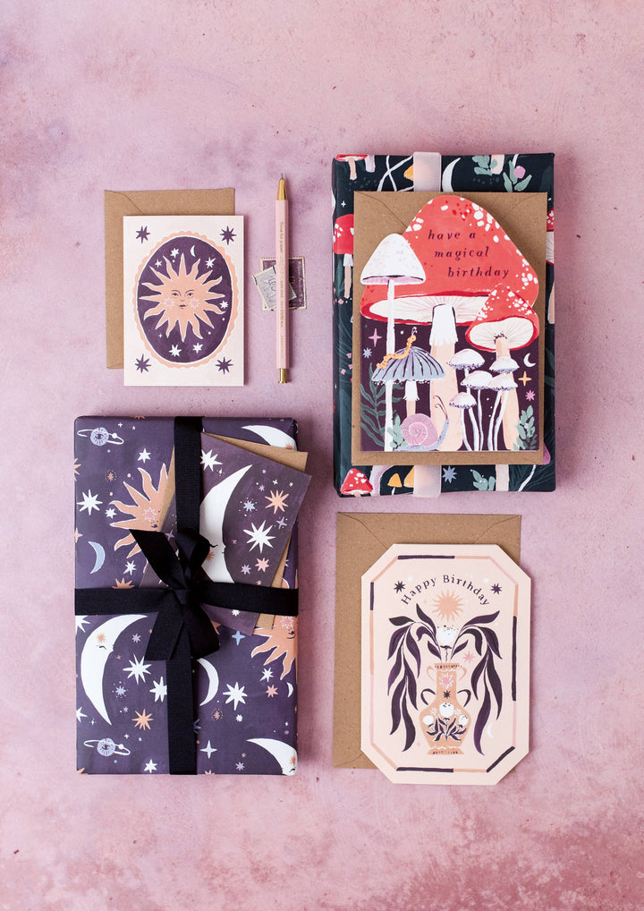 Smiling Sun - Lite kort