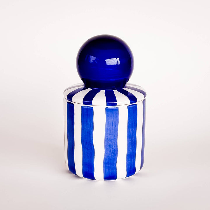 Lys i krukke - Mare blue