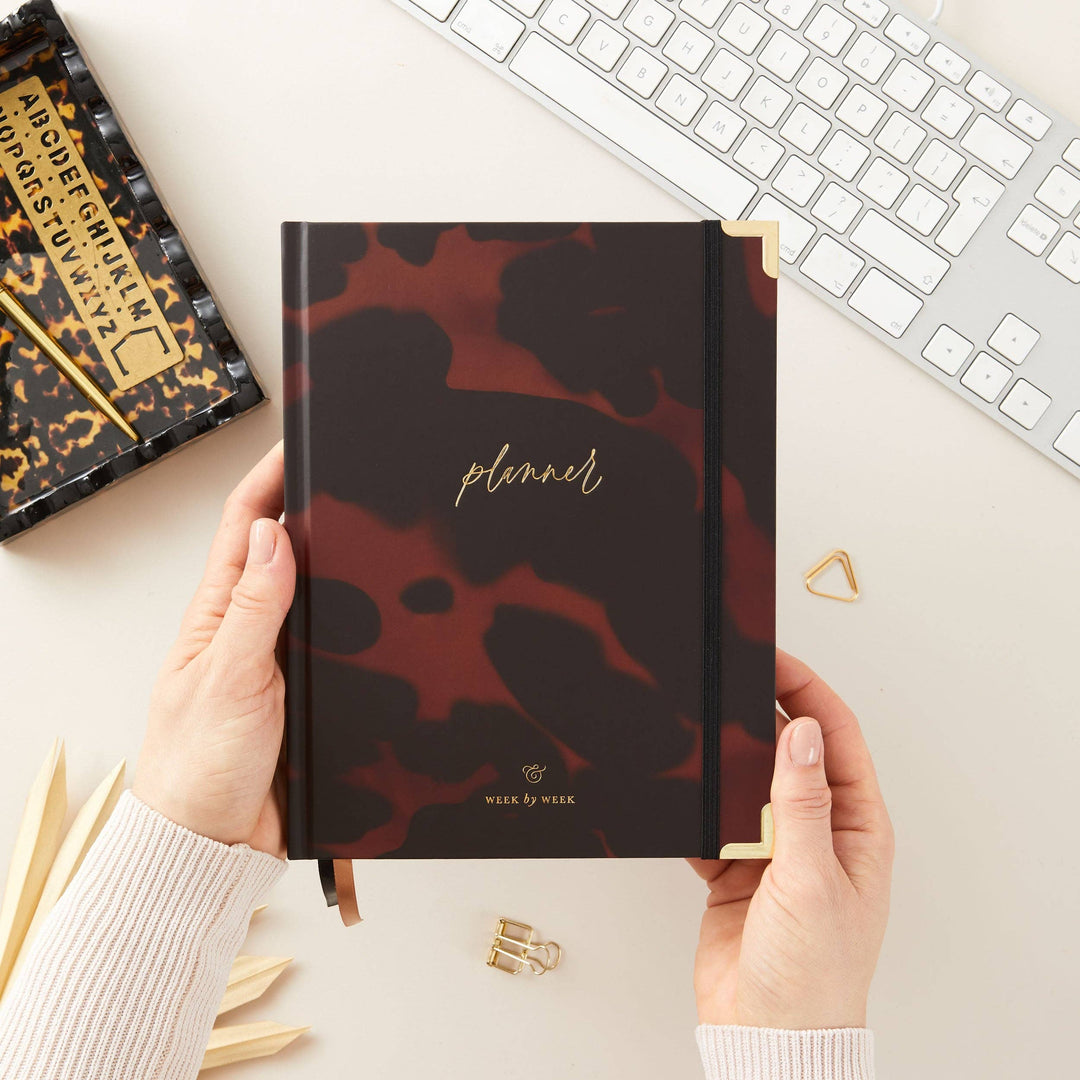 Undated Weekly Planner - Tortoise