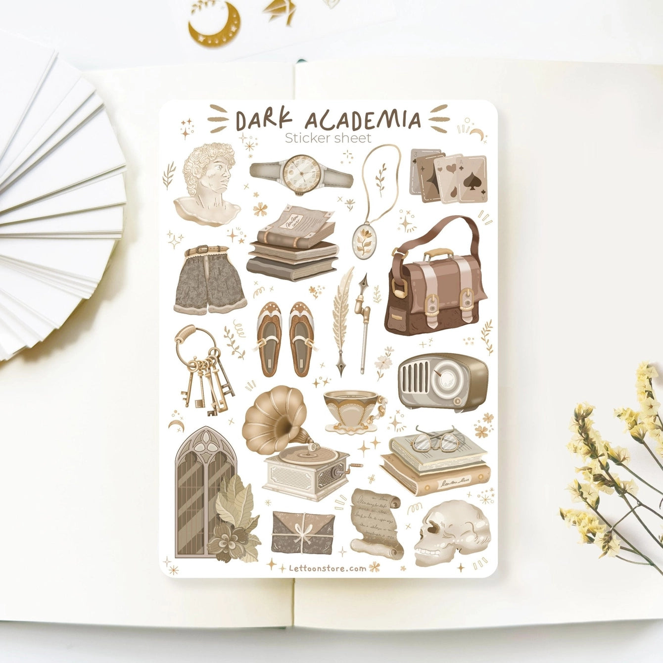 Dark Academia | Klistremerker