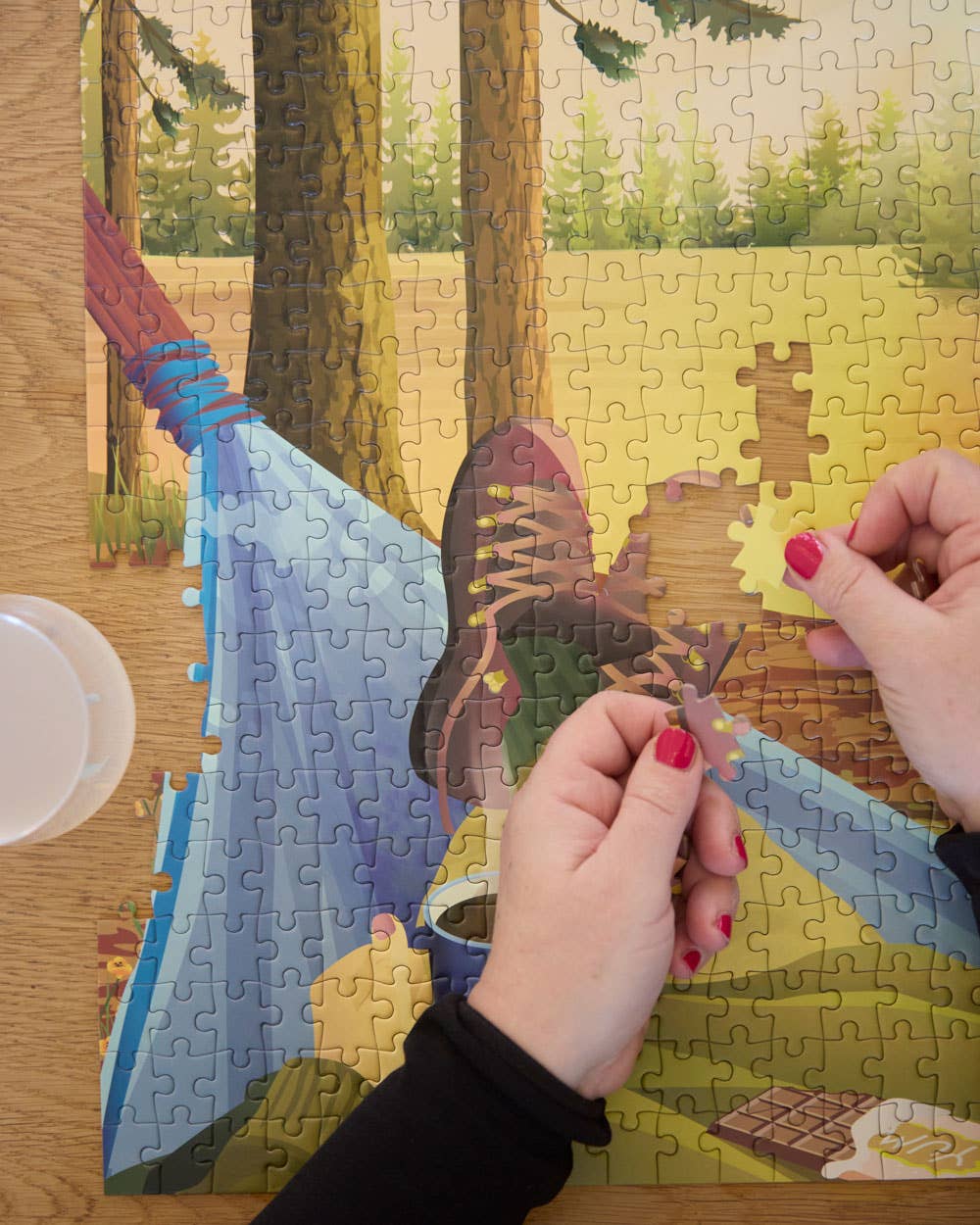 HIKING &amp; ME - Puslespill med 500 brikker