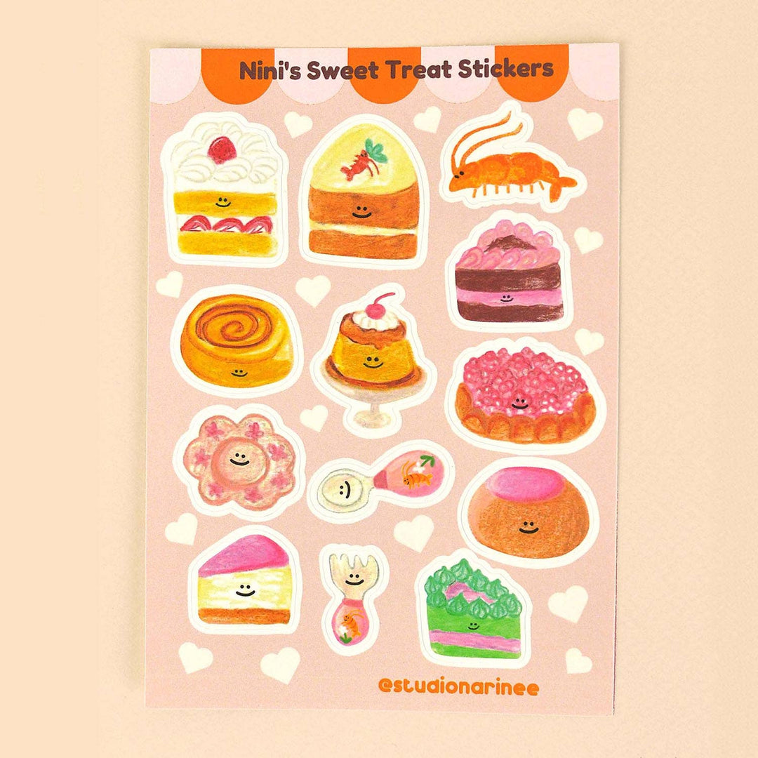 Nini´s Sweet Treats - Klistremerker