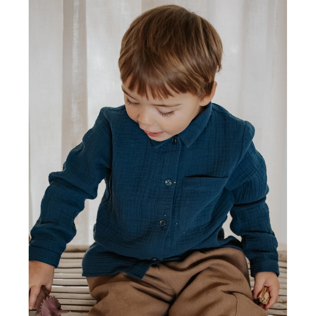 Elmo Ls Shirt - Insignia Blue