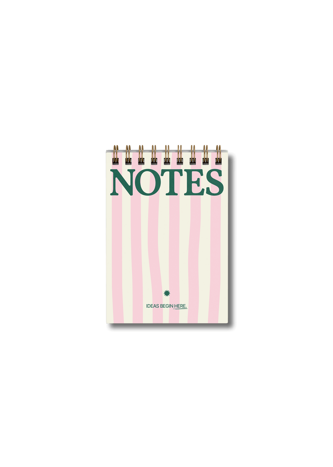 Notepad (A6) - Pink Stripes