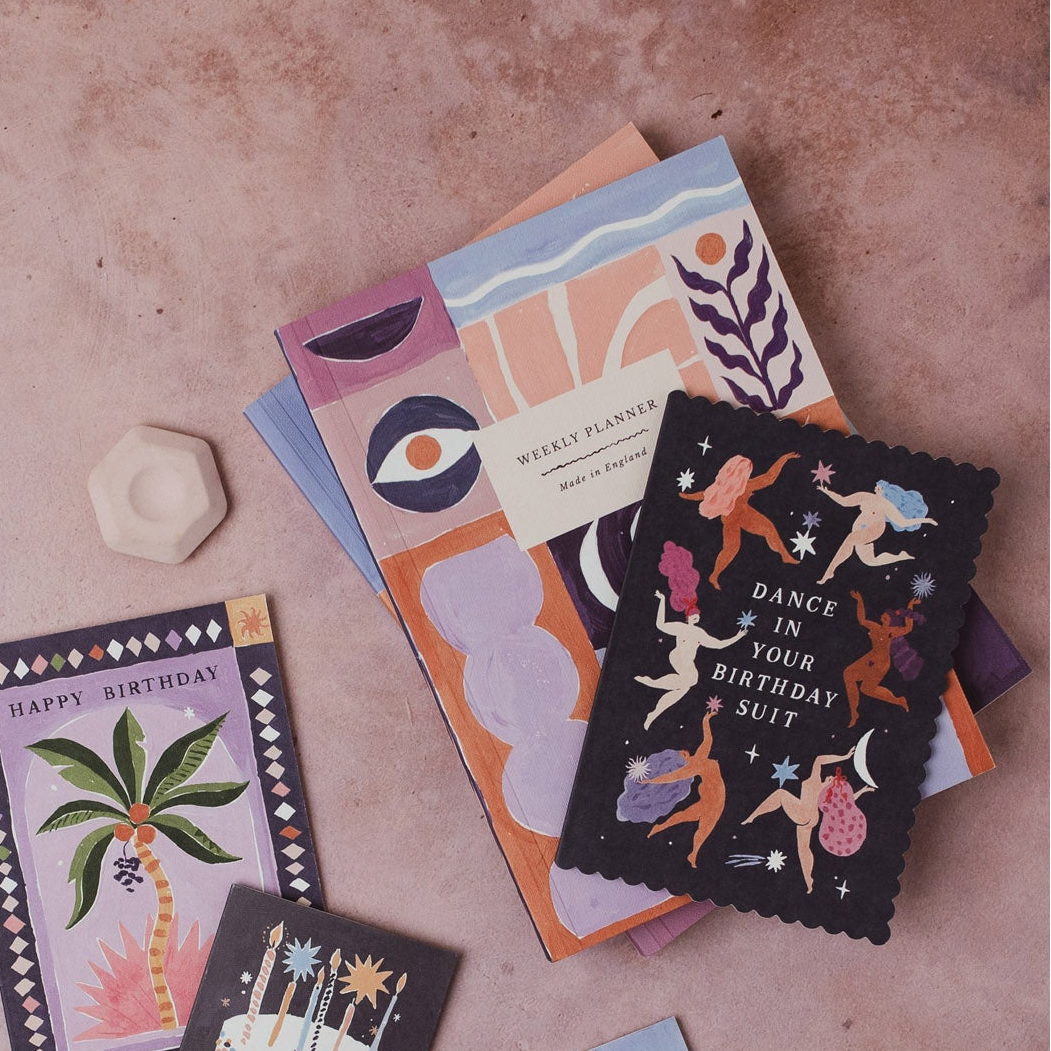 Studio Abstract - Undated Weekly Planner