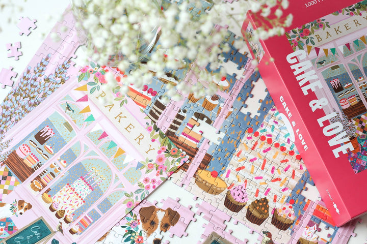 Cake &amp; Love - Puslespill med 1000 brikker