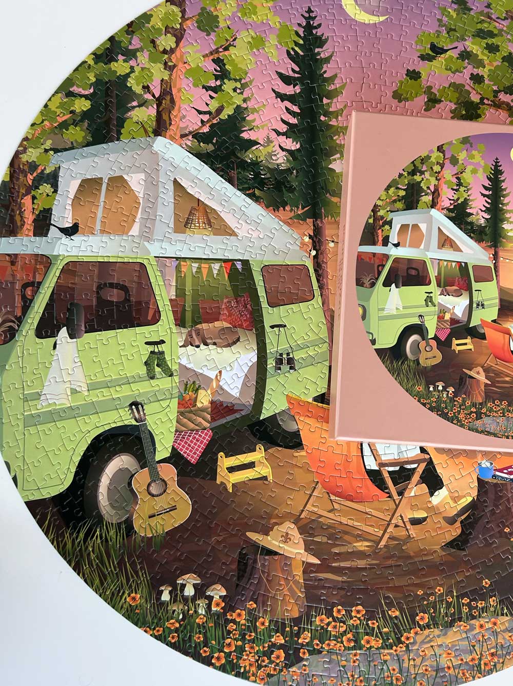 Van life - Puslespill med 1.000 brikker