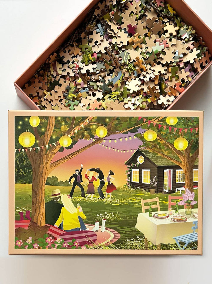 GARDEN PARTY - Puslespill med 1000 brikker