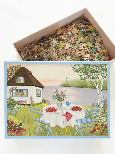 Sweet strawberries - Puslespill med 1000 brikker