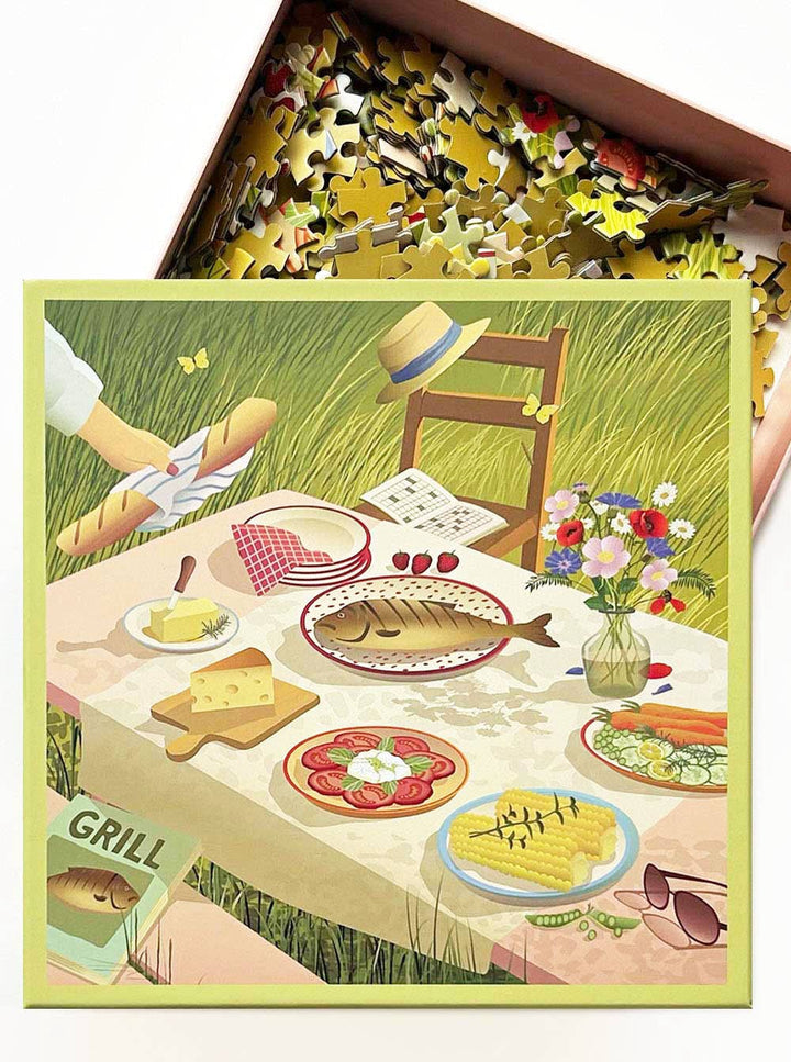SUMMER TABLE &amp; ME - Puslespill med 500 brikker