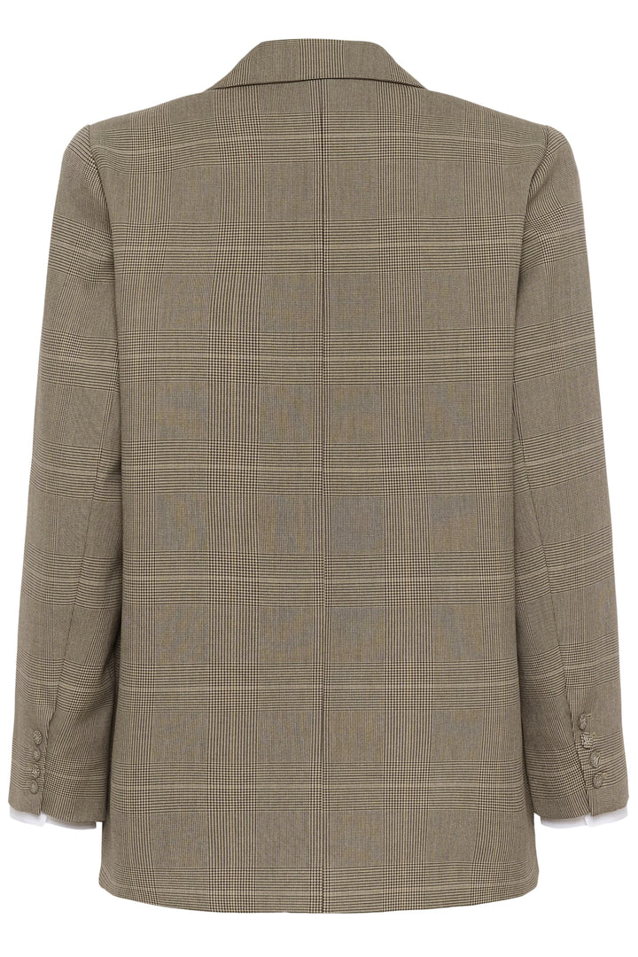 GZevaldi blazer - Pale khaki check