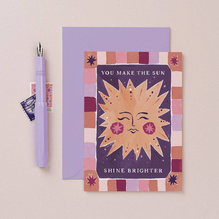 Sun Shine Brighter - Kort