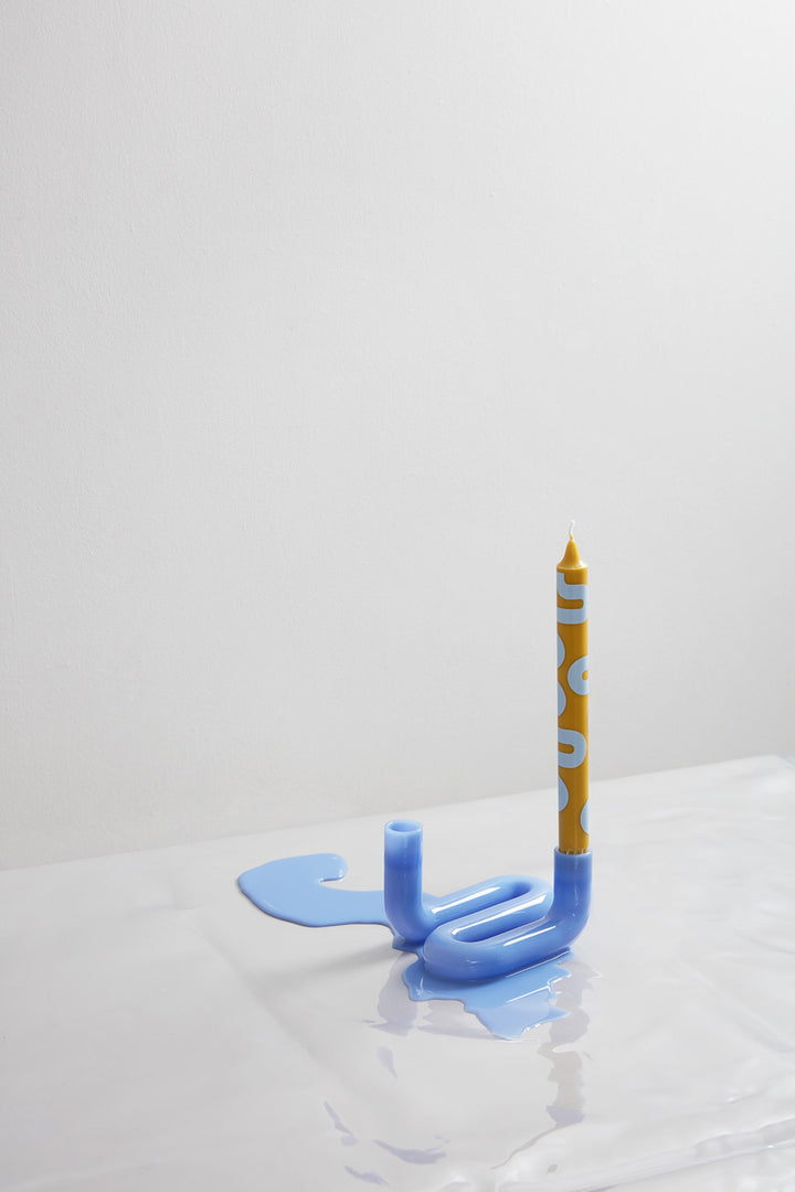 Lysestake - Wave - Milky Blue
