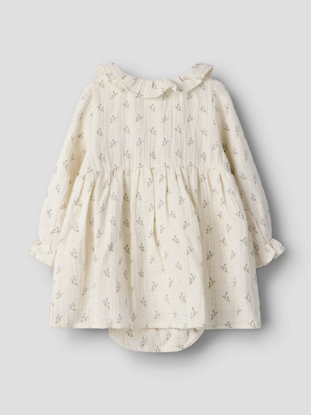 Nbfbalia Ls Loose Body Dress Lil - Coconut Milk