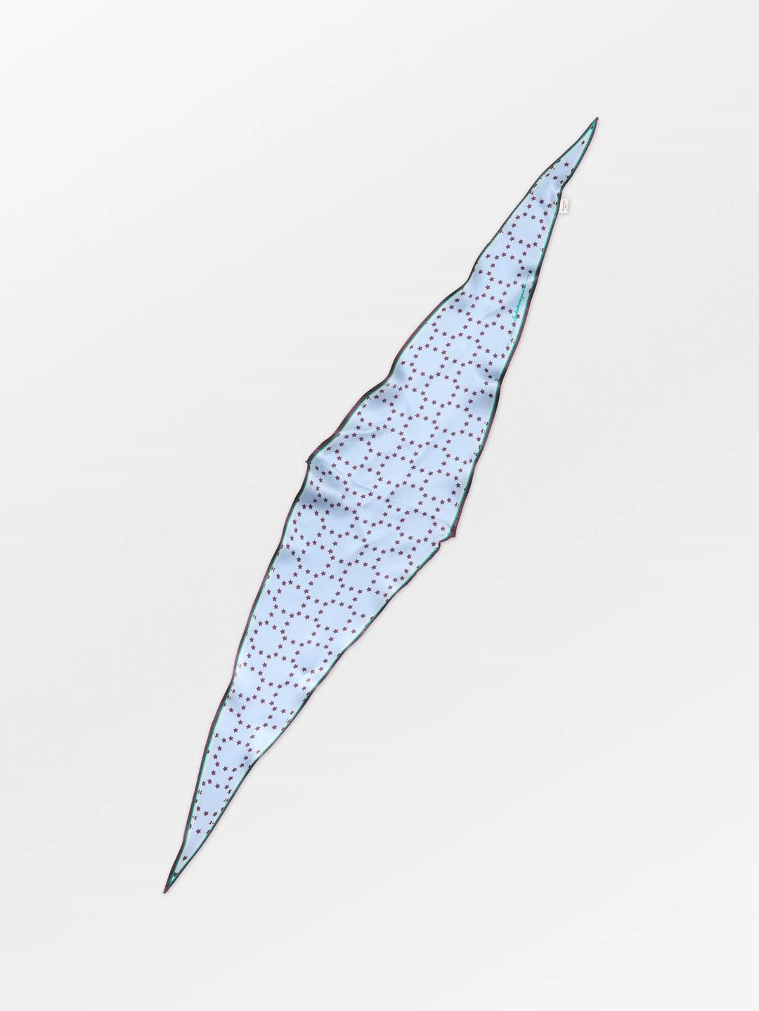 Starlia Grid Diamond Scarf - Skyway Blue