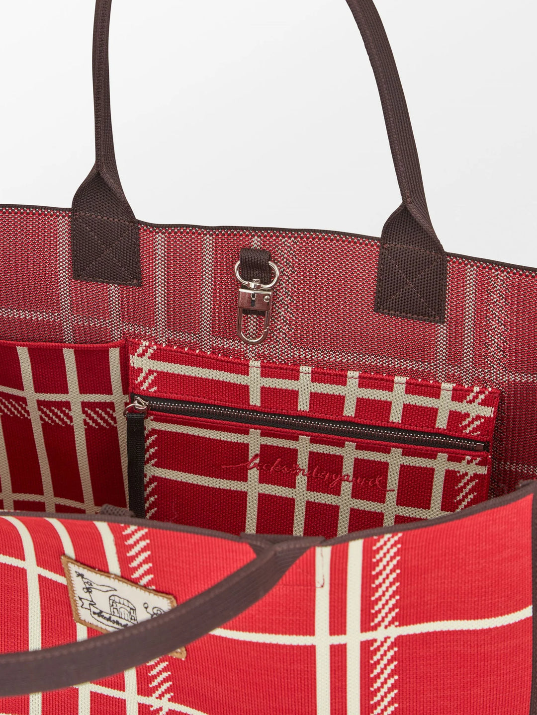 Grid Josie Bag - Salsa Red