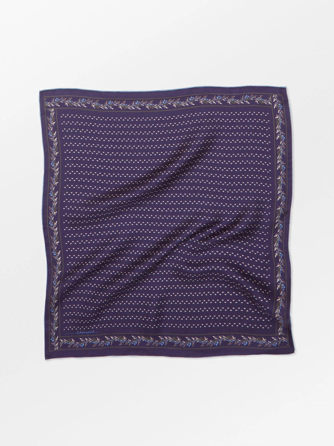 Ribbonia Sia Scarf - Naval Academy Blue