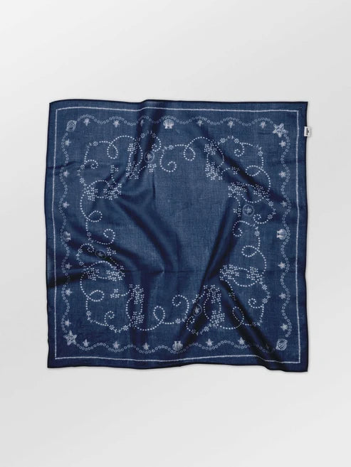 Anglaisia Cotta Scarf - Navy Blue