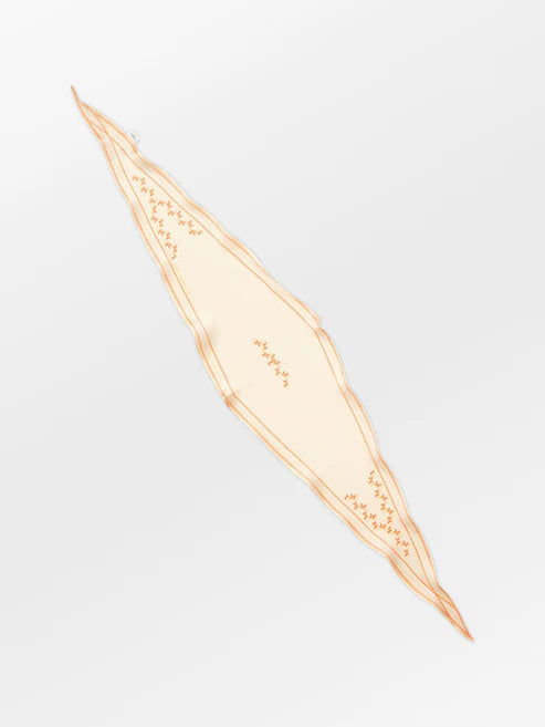 Brombeere Diamond Scarf - Birch White