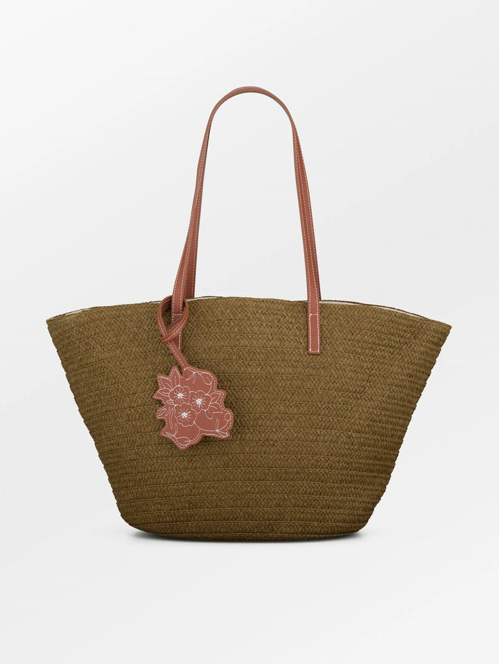 Strawly Luca Bag - Green Moss