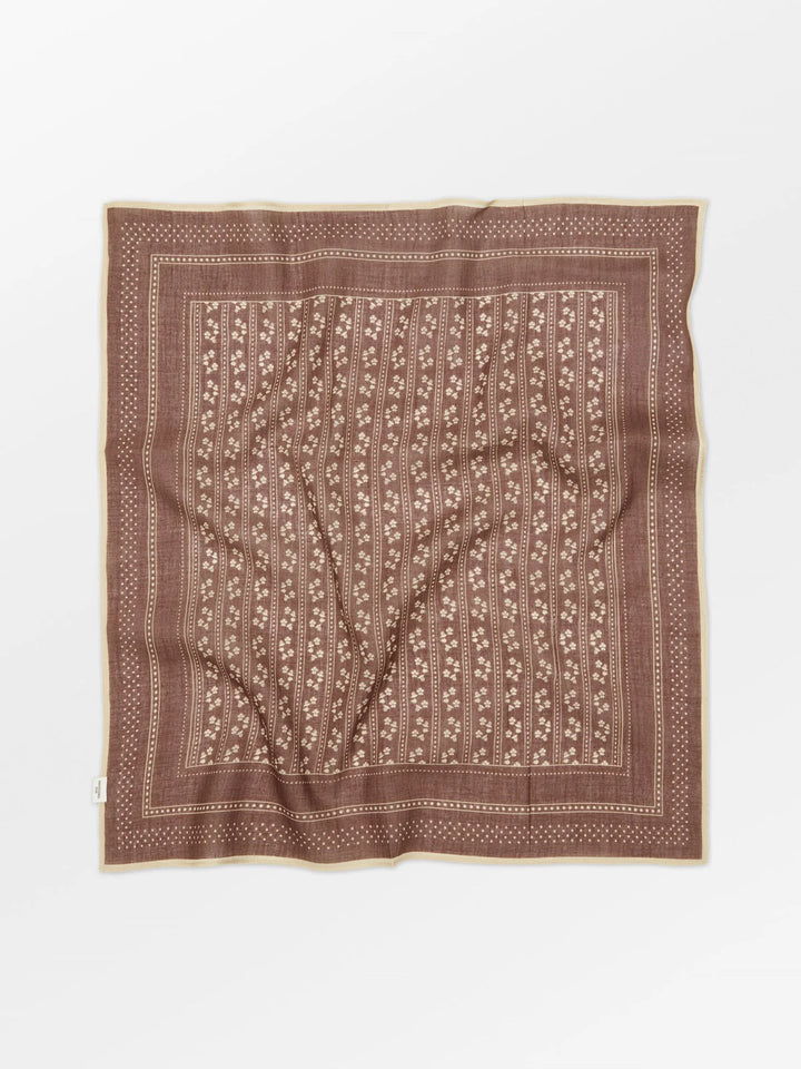 Talianna Cotta Scarf  - Chocolate Brown