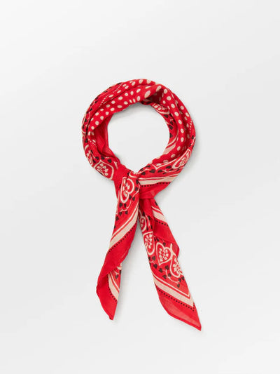 Hearty Cotta Scarf - Adrenaline Red