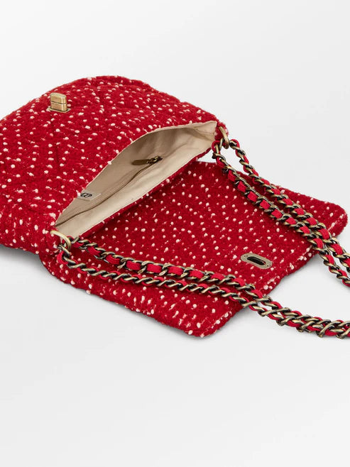 Boucle Hollis Bag - Red Orche