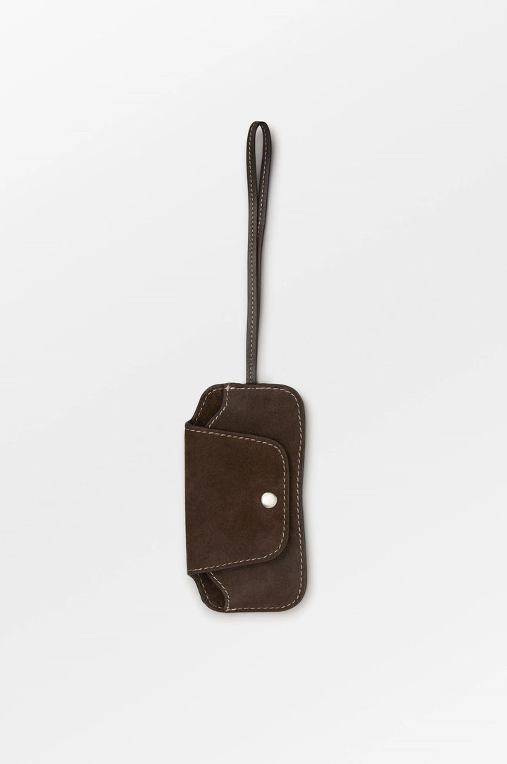 Suede Sunglasses Bag - Chocolate Torte