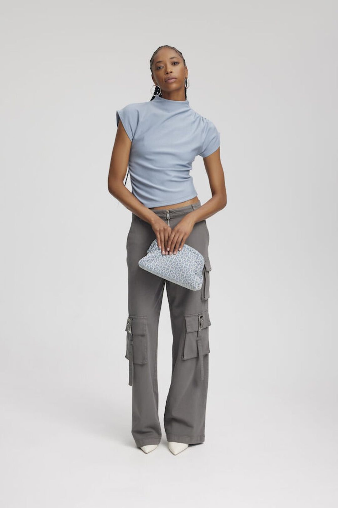 RifaGZ tee - Grey blue