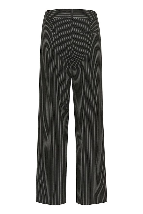 JoelleGZ pinstripe MW pants - Black pinstripe (Tydelige striper)
