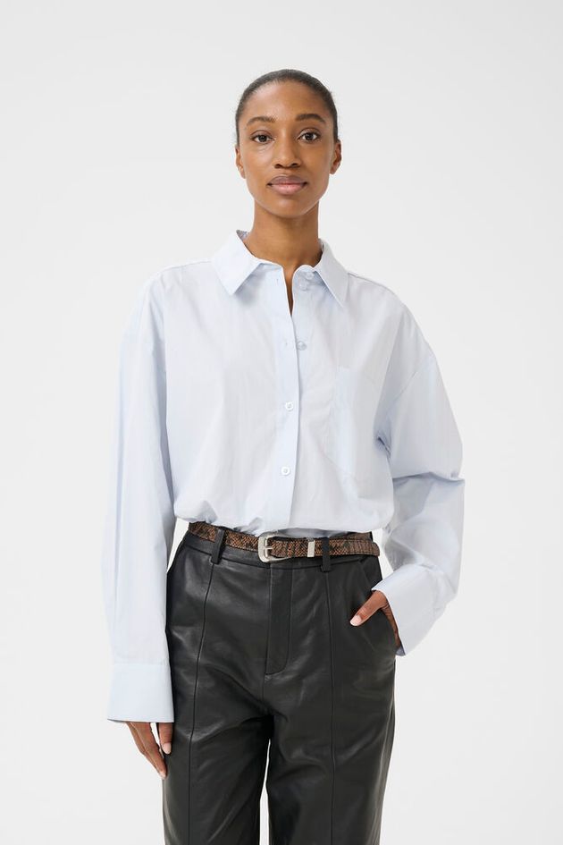 NoelleGZ Shirt - Heather-Blue